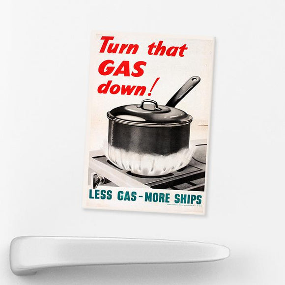 MAGNET (Pack of 10):  Turn That GAS Down! ML0115