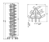 Multi-Product Floorstanding Spinner