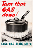 POSTER (Pack of 10): Turn That GAS Down! ML0137