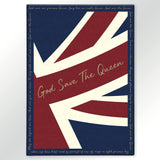 COTTON TEA TOWEL: God Save The Queen