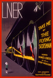POSTCARD (Pack of 10): Take Me By The Flying Scotsman. ML0062