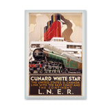 MAGNET (Pack of 10): LNER Cunard White Star. ML0071