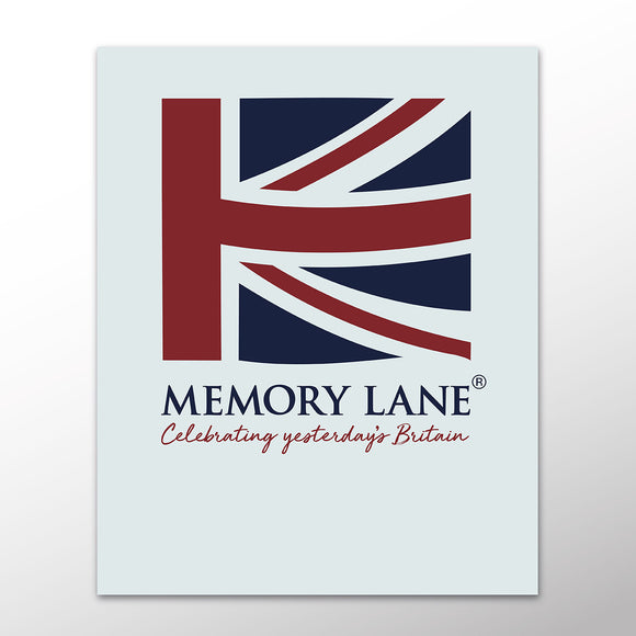 Large 'Memory Lane' header card for floorstanding spinners