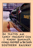 POSTCARD (Pack of 10): Summer Comes Soonest In The South. ML0058