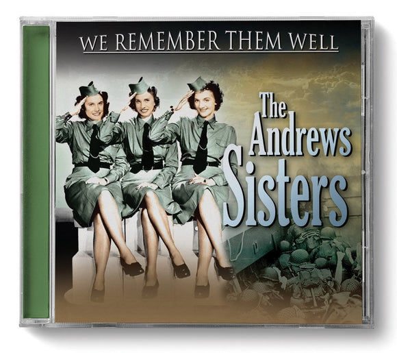 CD: We Remember Them Well - Andrews Sisters. GLMY124