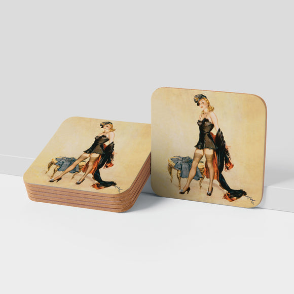 COASTER (Pack of 10): 'Off With The Old, On With The New'. ML0050