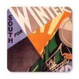 COASTER (Pack of 10): South For Winter Sunshine. ML0077