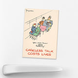 MAGNET (Pack of 10): 'You Never Know Who's Listening!' ML0019