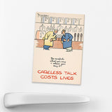 MAGNET (Pack of 10): 'Be Careful What You Say And Where You Say It!'. ML0024