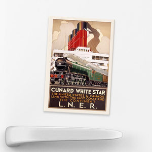 MAGNET (Pack of 10): LNER Cunard White Star. ML0071