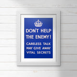 POSTER (Pack of 10): Don't Help The Enemy! ML0141