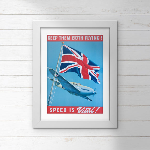 POSTER (Pack of 10): Keep Them Both Flying! ML0139
