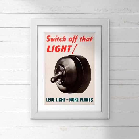 POSTER (Pack of 10): Switch Off That LIGHT! ML0136