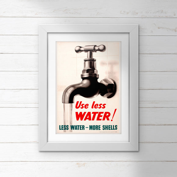 POSTER (Pack of 10): Use Less WATER! ML0135